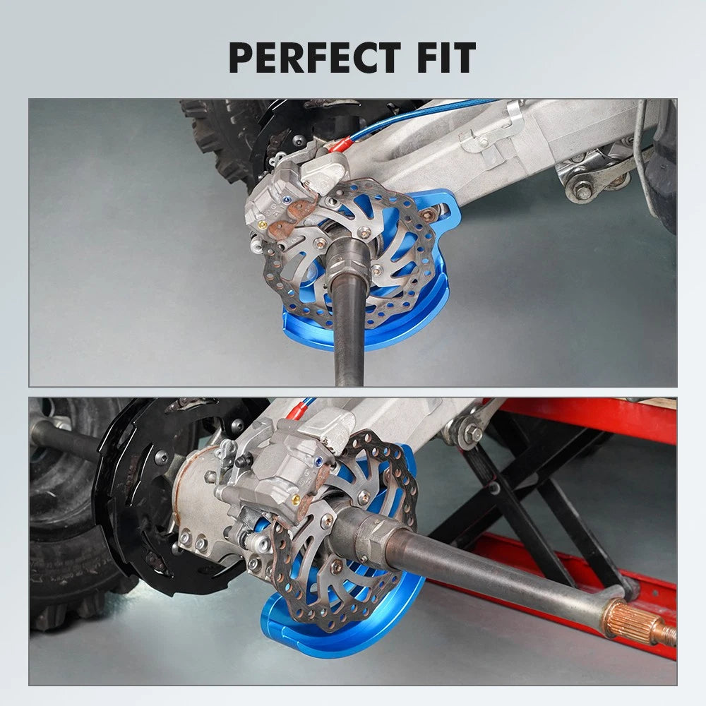 Brake Caliper Bracket Rotor Guard for Yamaha YFZ450X (2010–2011), YFZ450R (2009–2023)