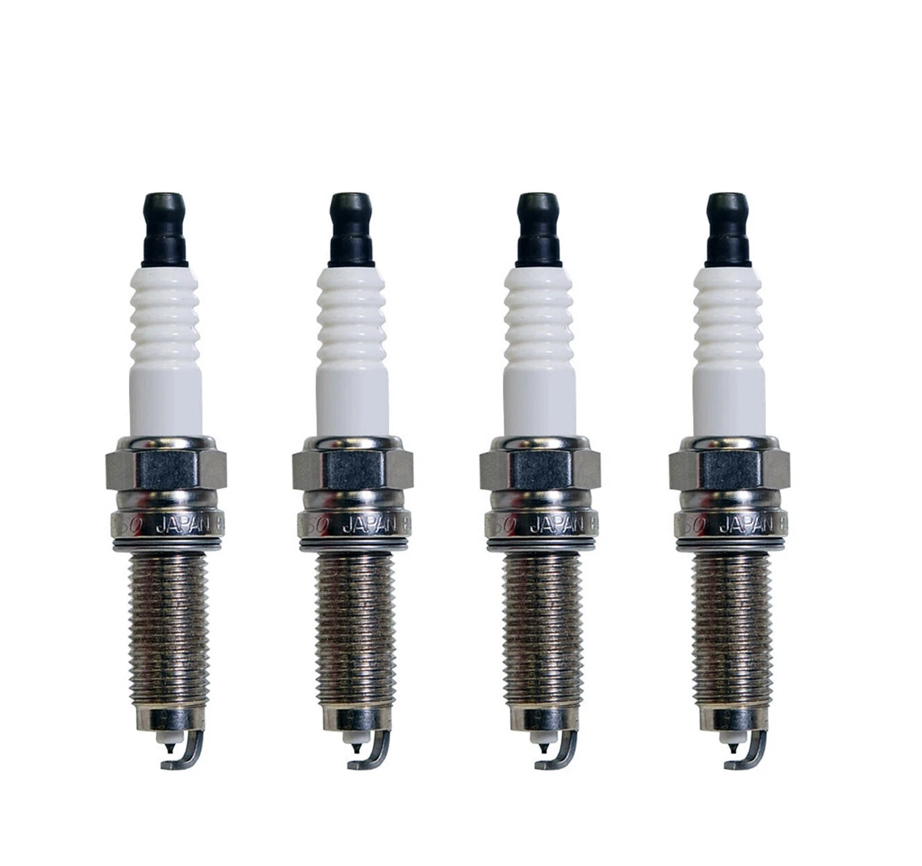 Set of 4 Iridium Spark Plugs for Honda Hyundai L4 (Gap 0.044)