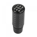 Carbon Fiber 5 Speed Manual Gear Shift Knob for Universal Applications