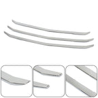 3PCS Grille Overlay Grill Cover Chrome for Chevy Silverado 1500 LT (2016–2018)
