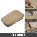 Center Console Armrest Seat Box Cover for Nissan Altima (2013–2018) Beige