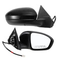 Right Side Door Mirror for Nissan Sentra (2020–2022) Manual Folding Black