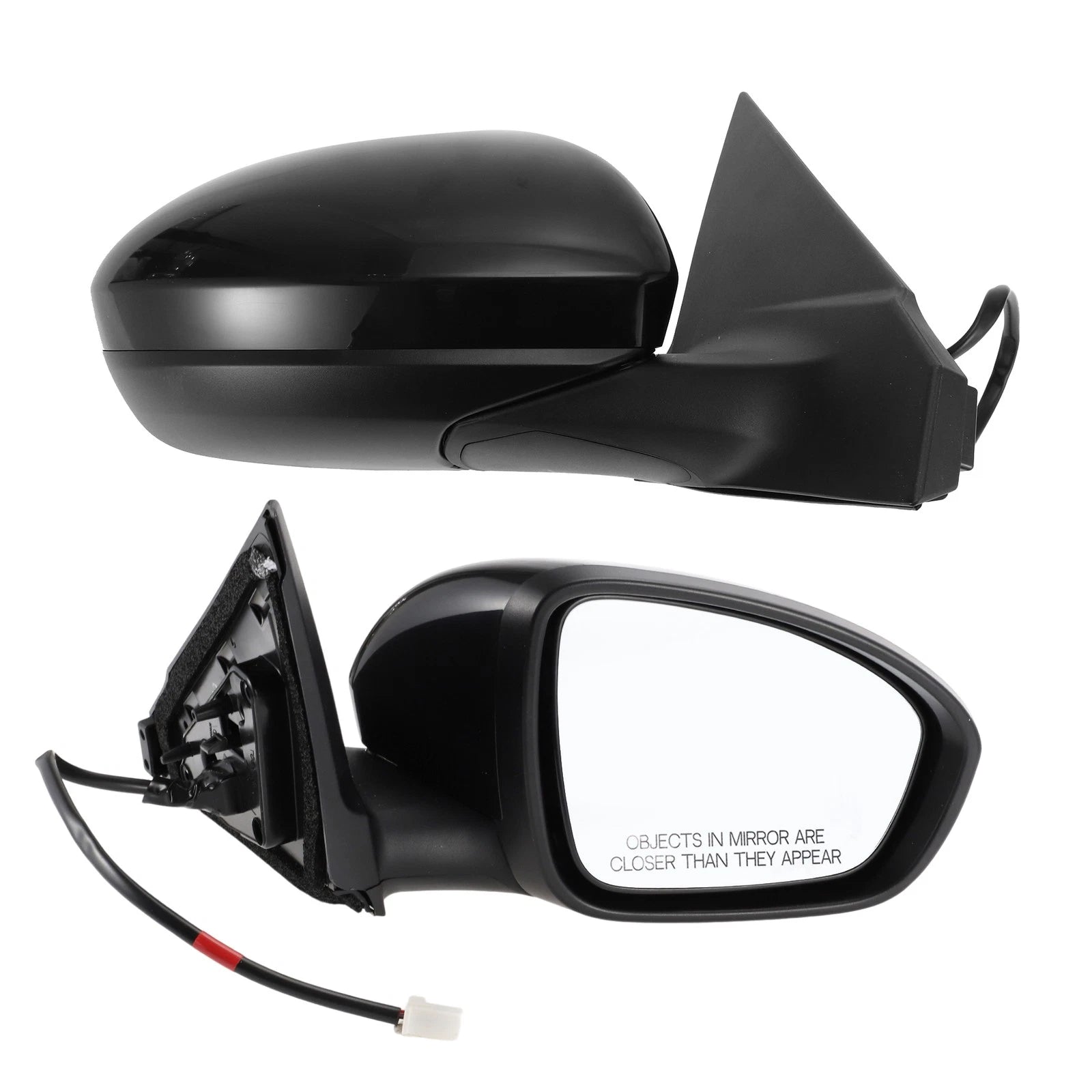 Right Side Door Mirror for Nissan Sentra (2020–2022) Manual Folding Black