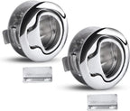2PC Boat Slam Latch for Marine Deck Hatch (Flush, 2" Handle)