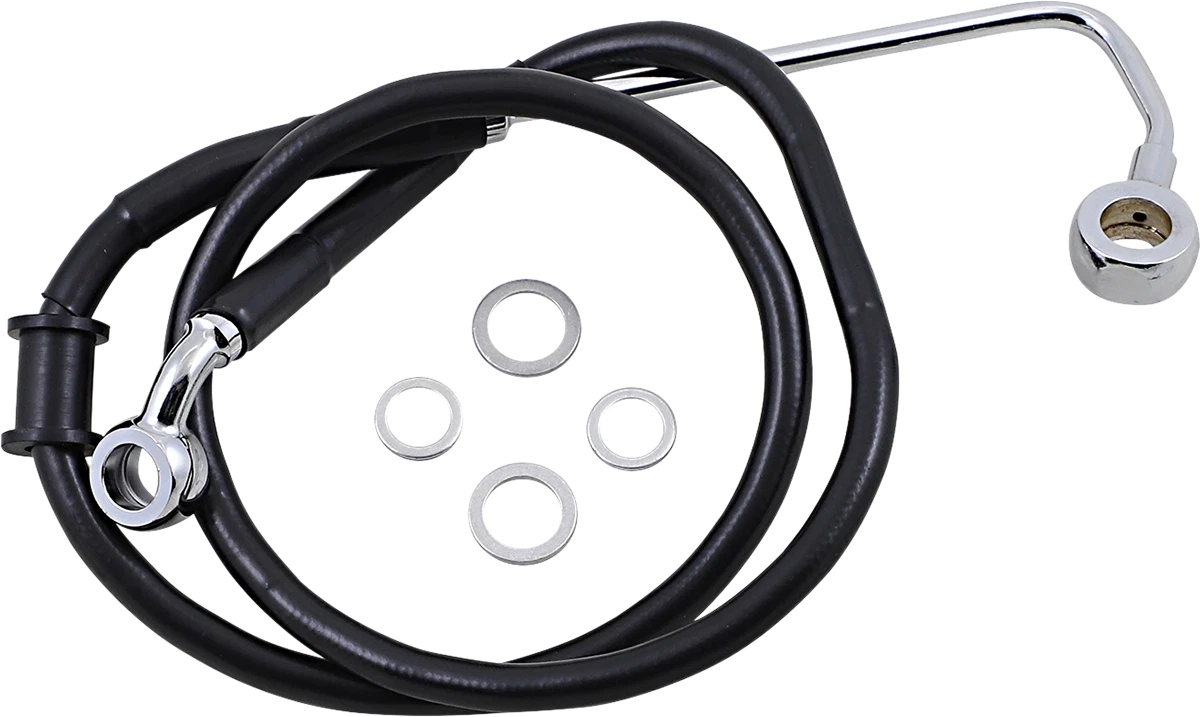 2X Brake Line for Harley-Davidson Softail (2015–2017) 618302-2BLK