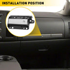 Upper Glove Box Latch Handle for Chevy GMC Silverado Sierra 1500 2500 3500 (2007–2013)