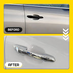 Set of 4 Chrome Exterior Door Handle Covers for Hyundai Tucson (2016–2021)