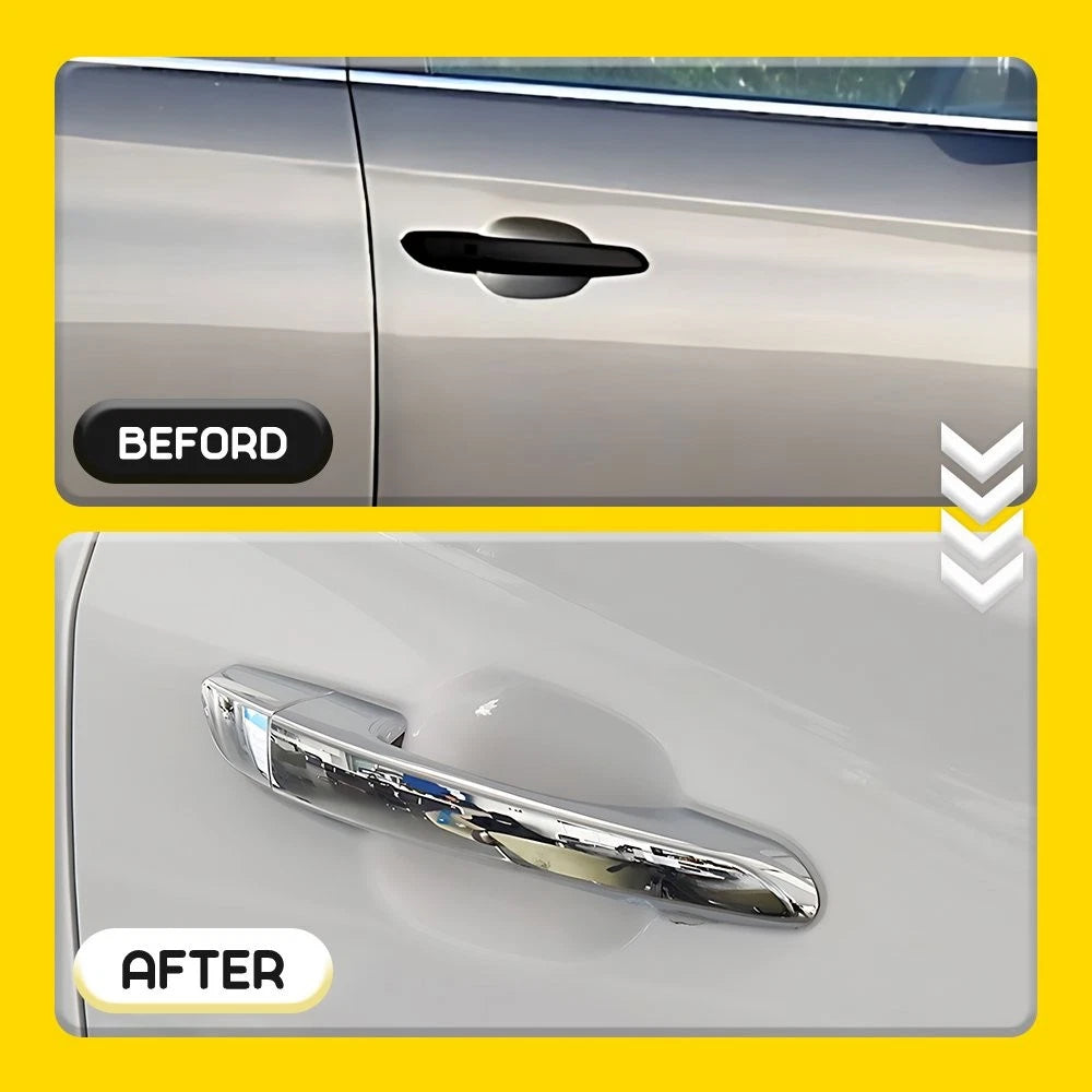 Set of 4 Chrome Exterior Door Handle Covers for Hyundai Tucson (2016–2021)