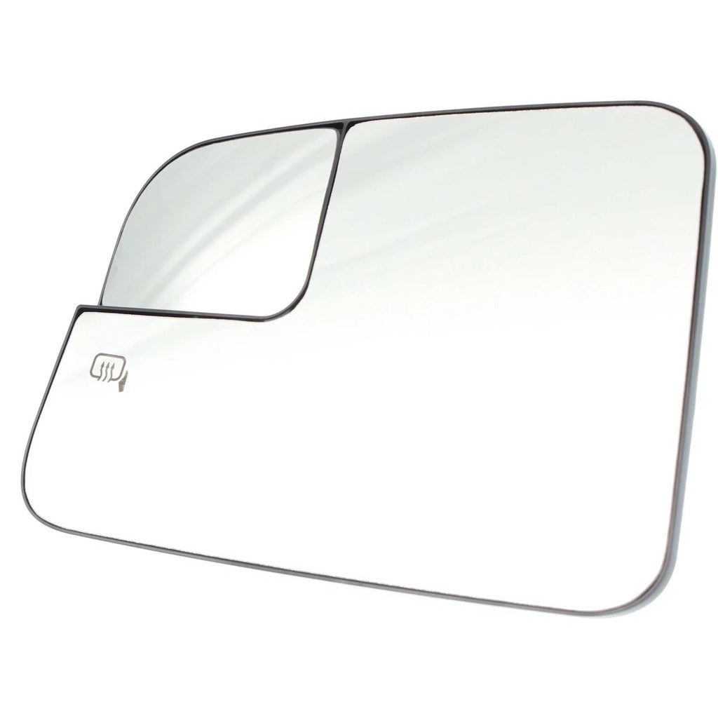 Heated Mirror Glass Set of 2 for Ford Edge (2009–2011) with Spotter Glass