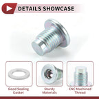 Set of 1 Oil Drain Plug for Mazda 3, CX-5 (2006–2024) No.FS5021249