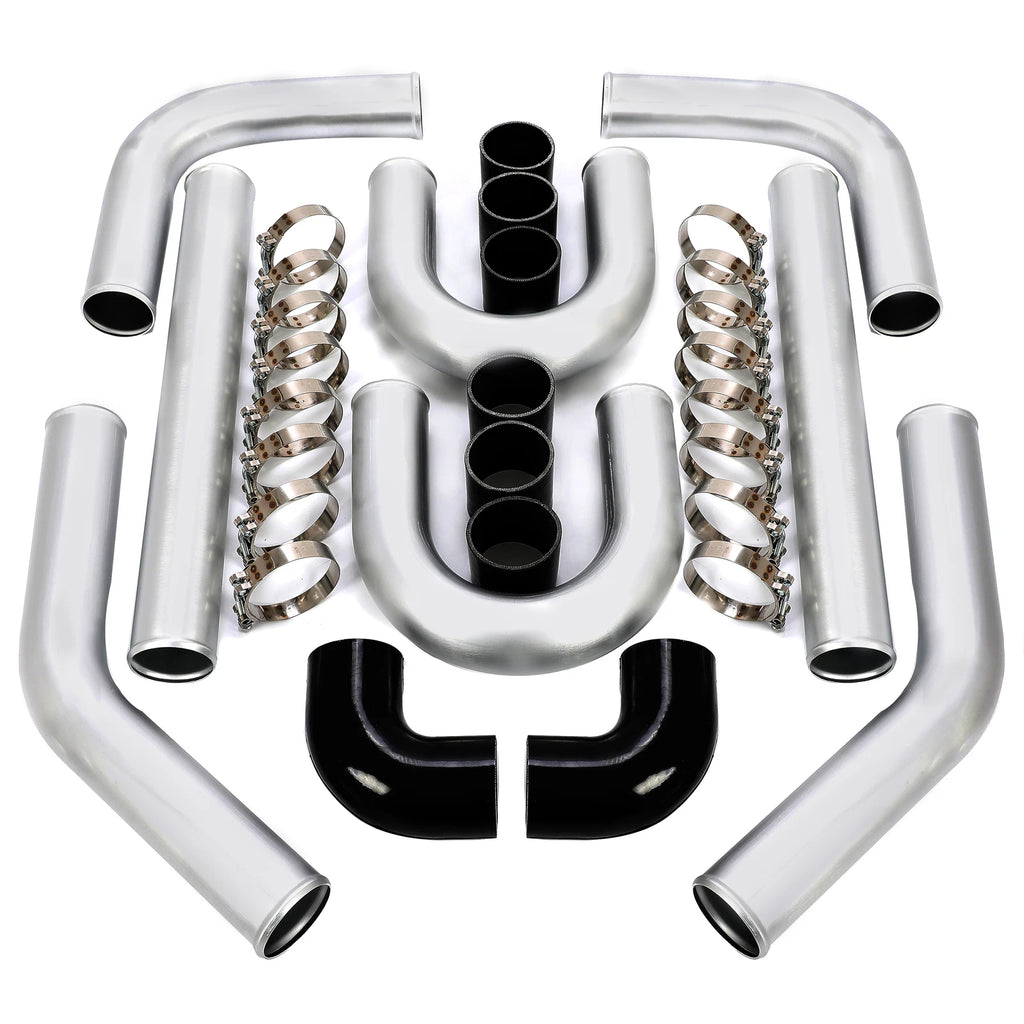 3" Aluminum Intercooler Piping Kit for Universal Applications