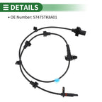 ABS Wheel Speed Sensor for Honda Odyssey (USA Built) 57475TK8A01