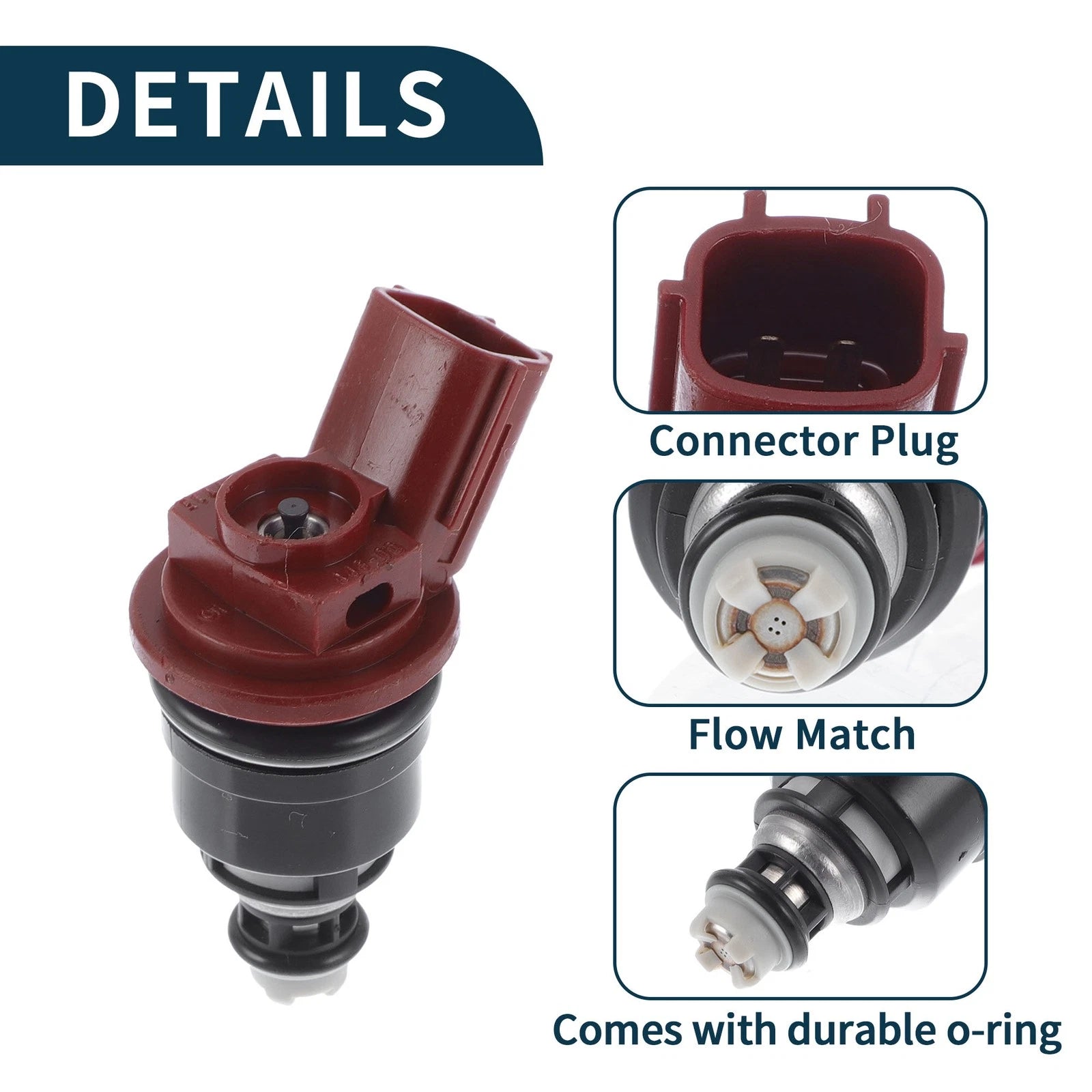 Fuel Injector No. 1660053J00 for Nissan Sentra SE-R 2.0 (1991–1994)