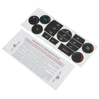 Heater AC Climate Control Button Repair Decal Stickers for Ford Escape Fusion