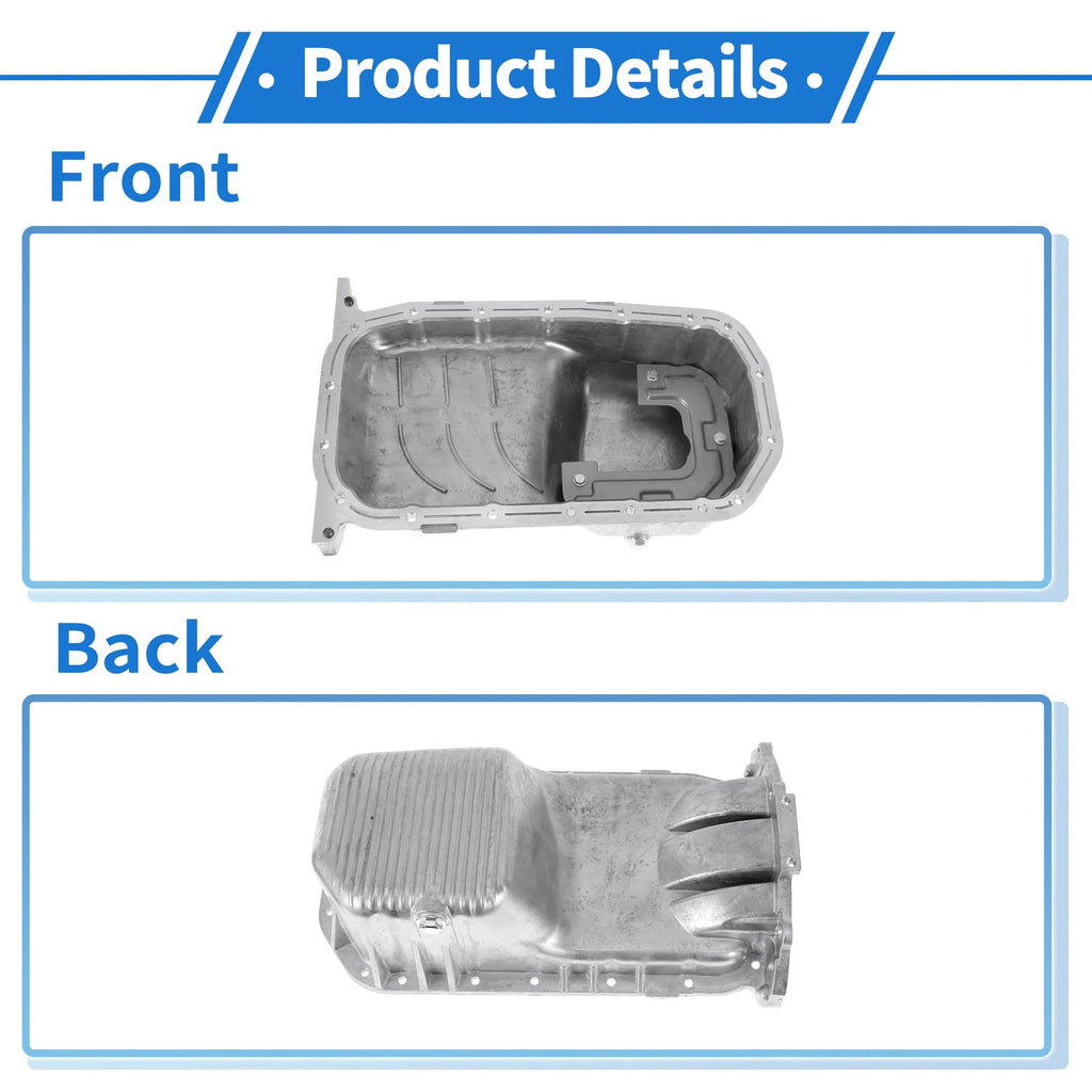 Engine Oil Pan for Kia Rio5 1.6L L4 (2006–2011) No.2151026601 Aluminum Alloy