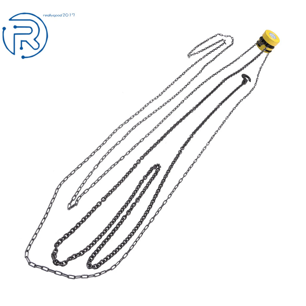 1 Ton Manual Hand Chain Hoist for (20ft Lift, 2200lb Capacity)