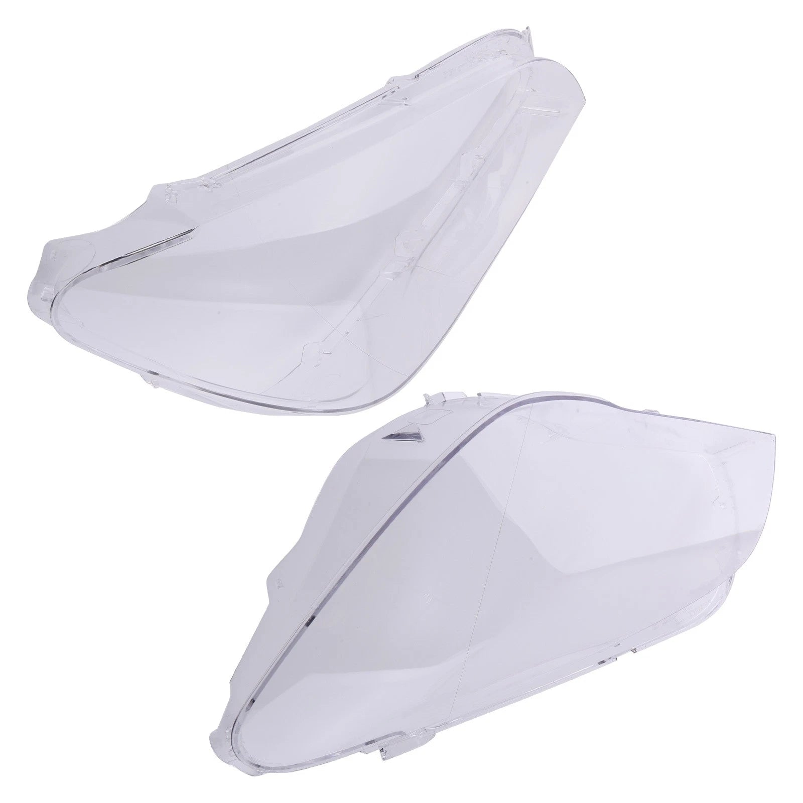 Headlight Lens Cover Set for BMW 7 F01 F02 740i 740Li 750i (2009–2015)