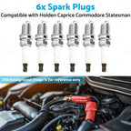 6x Spark Plugs for Holden Caprice Commodore Statesman Crewman (IFR6E-11)