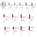 500-Pack Aluminum Rivet Kit (3/32", 1/8", 5/32", 3/16")