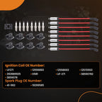 8x Ignition Coil Pack for Workhorse Fastrack FT1801 V8 (2004–2005)
