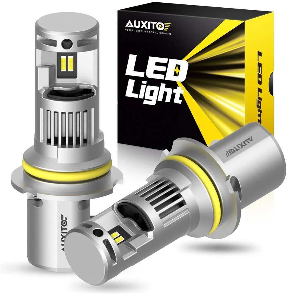 2X 9007 HB5 LED Headlight Bulbs for