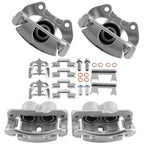 4X Brake Caliper Complete Set for Chevrolet Silverado GMC Sierra 1500 (1999–2002)