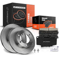 Front Disc Brake Rotors and Ceramic Pads for Toyota 4Runner Tacoma (1996-2002)
