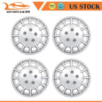 Set of 4 Wheel Hub Caps for R13 Tire & Rim (Fits Various Models)