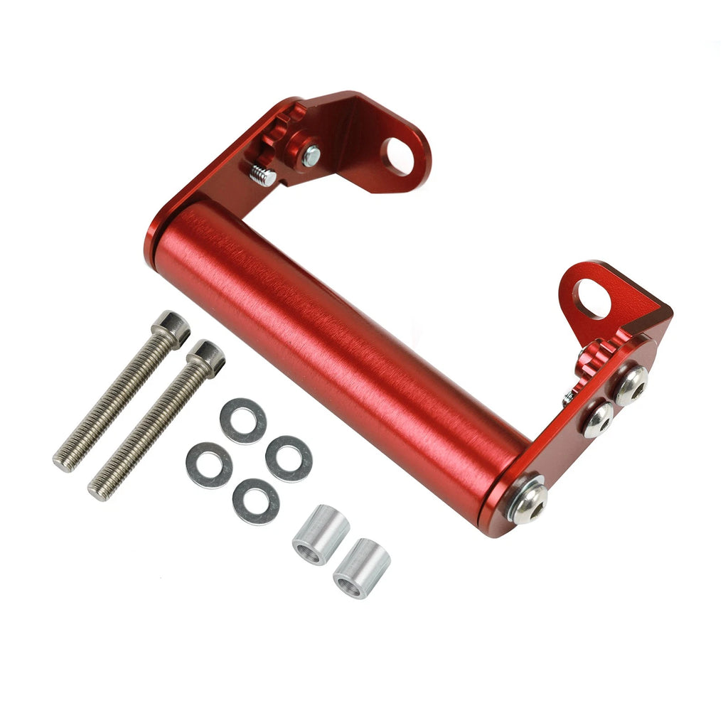 GPS Extension Bracket for Universal Motorbike Motorcycle (22mm, Red)