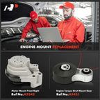 2X Engine Motor & Torque Strut Mount for Ford Edge (2007-2010)