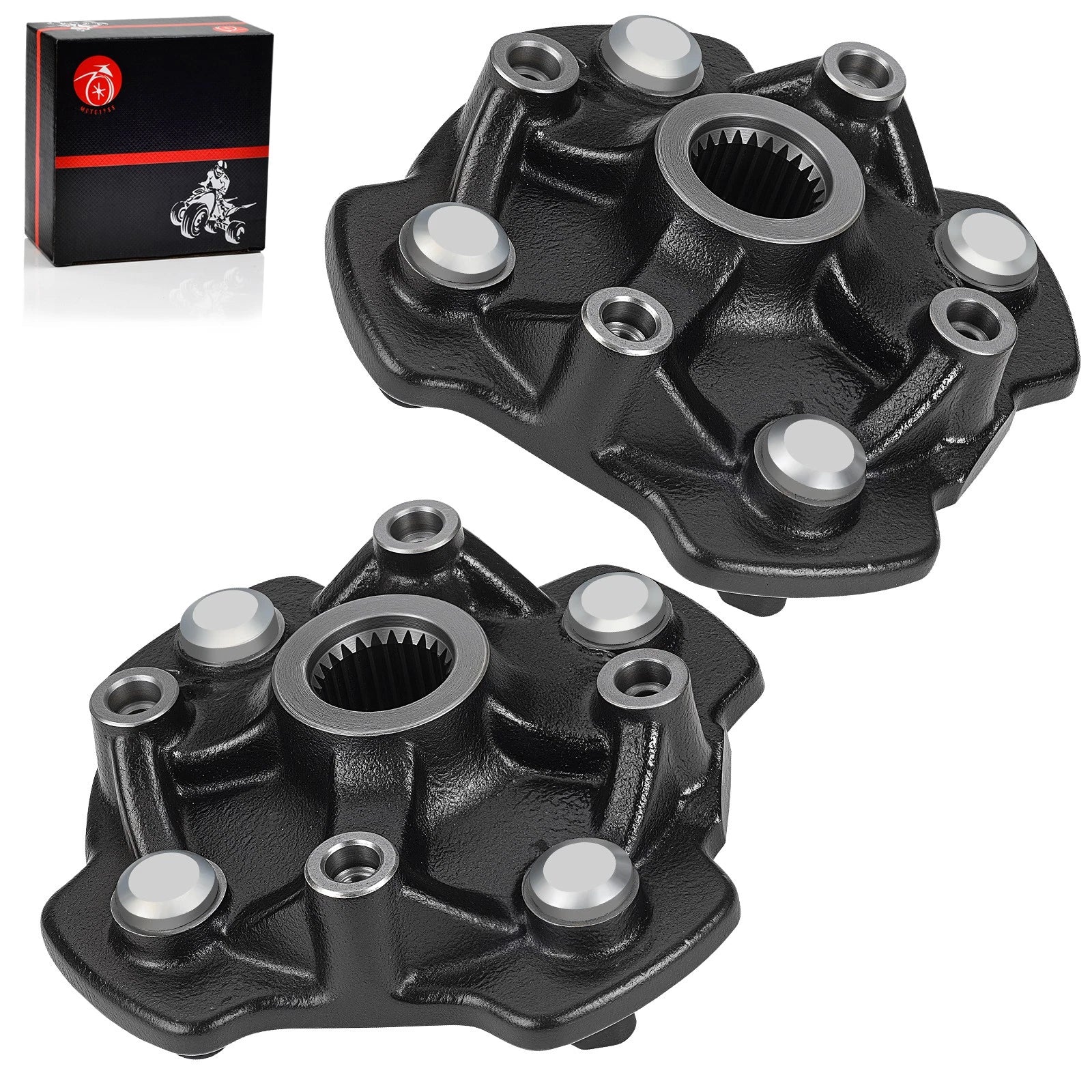 Front Wheel Hub for Honda Rancher Foreman Rubicon 420 500 520 (2007–2013)