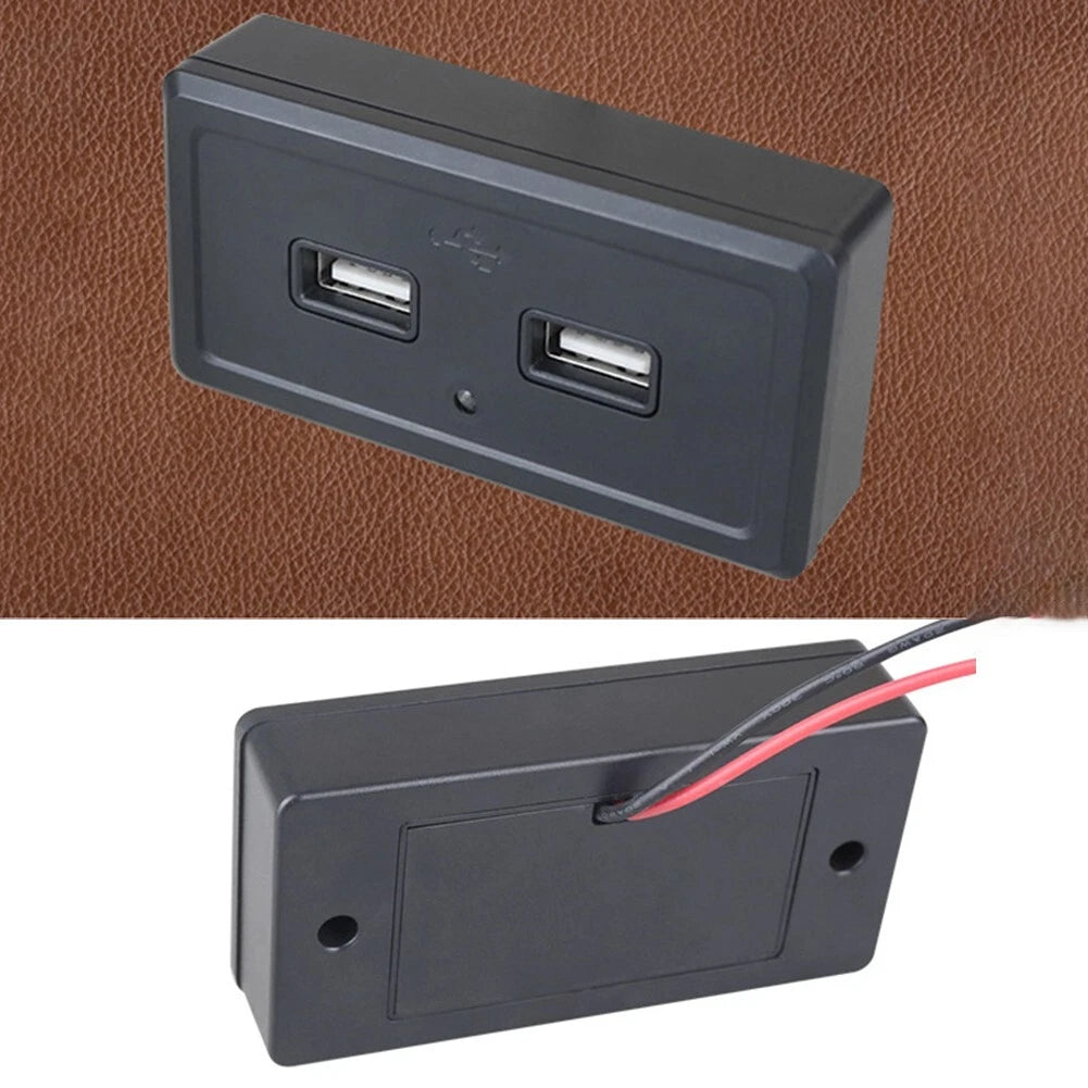 USB Car Charger for Boat Motorhome Caravan (No Battery)