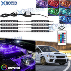 48-LED Engine Bay Underhood Glow Neon Light Strip for RF Wireless Remote (—)