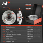 Disc Rotors & Brake Pads Set for Chevrolet
