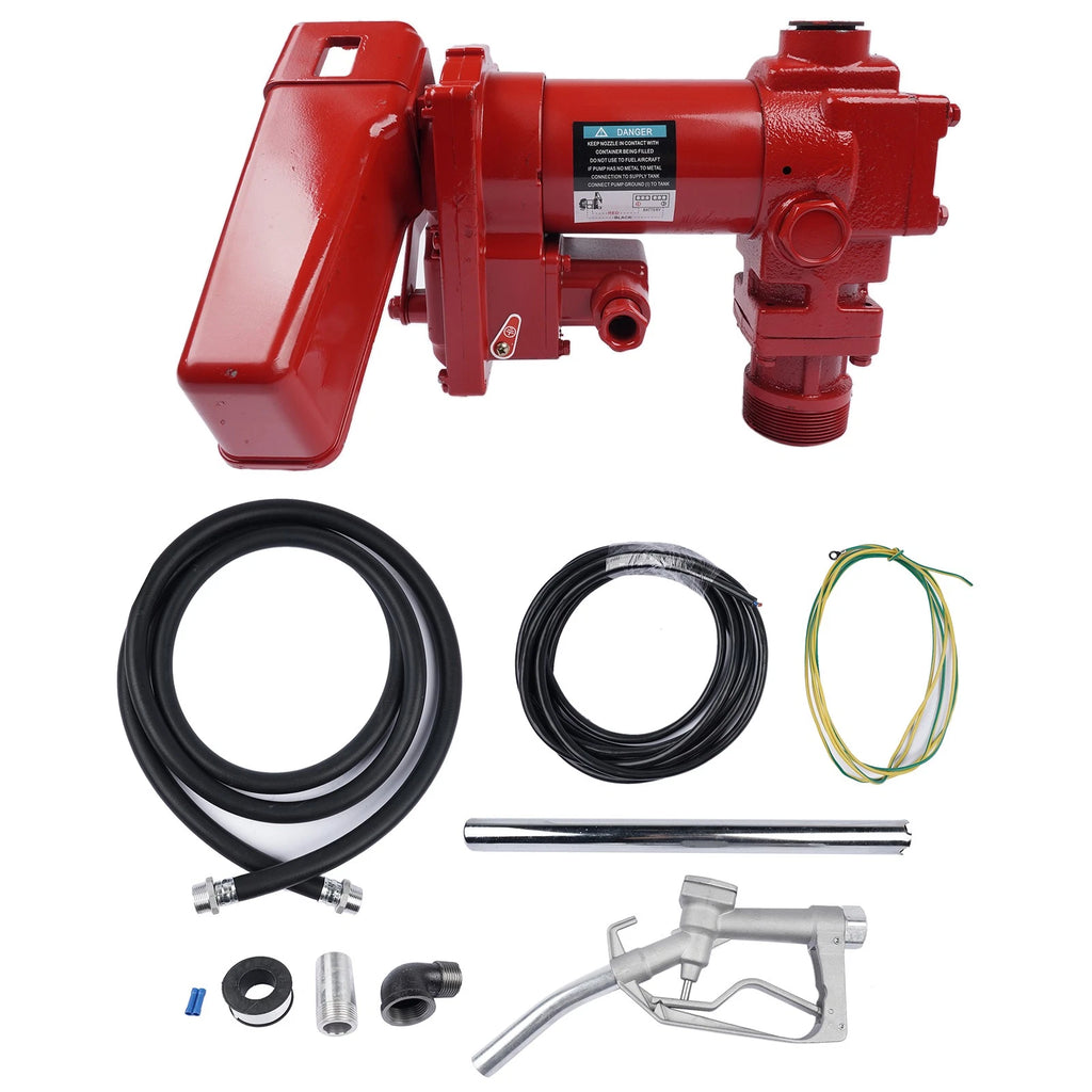 High Flow 20GPM 12V Fuel Transfer Pump for Car Truck Tractor