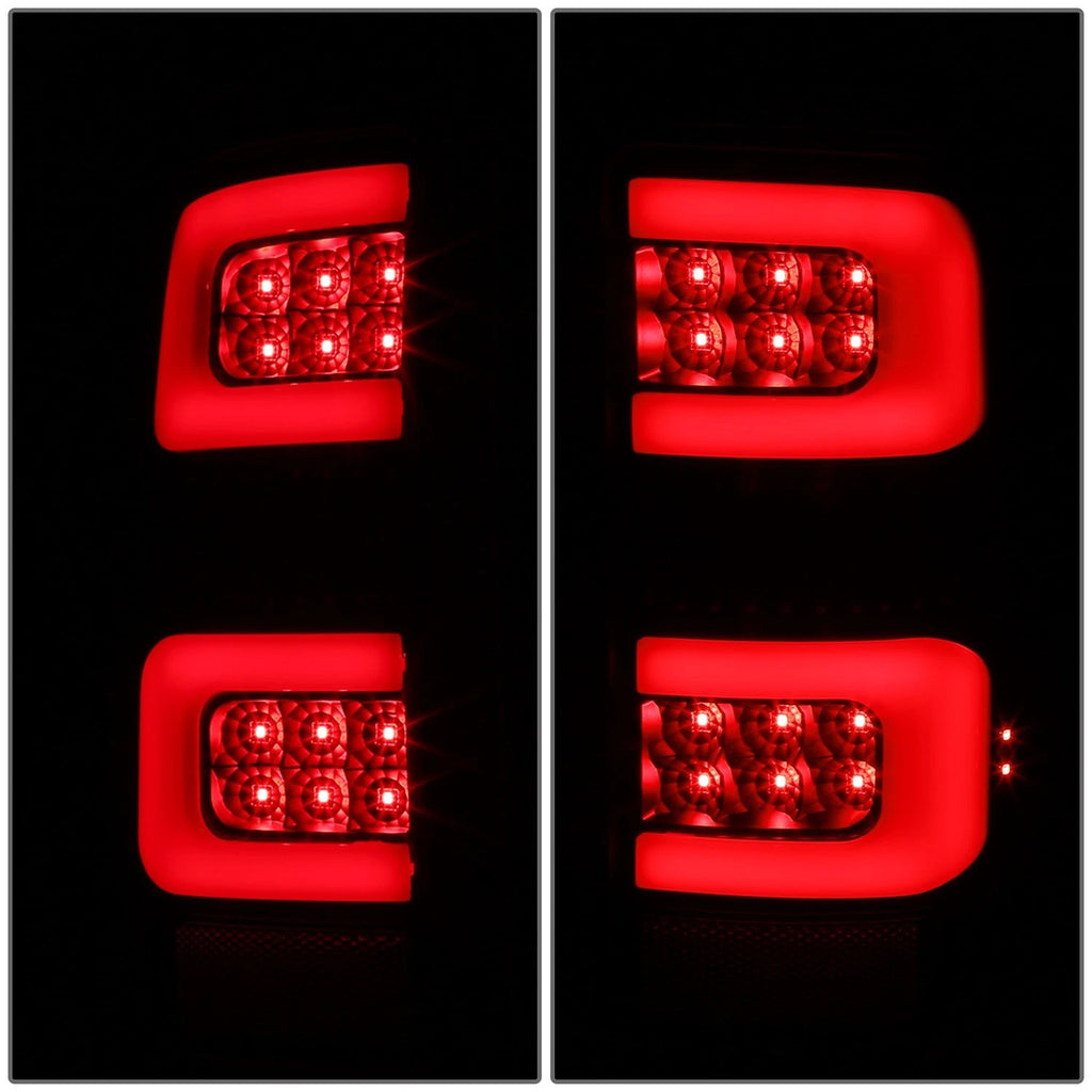 LED C-Tube Bar Tail Brake Light Lamp for GMC Sierra 1500 2500HD (2007–2014)