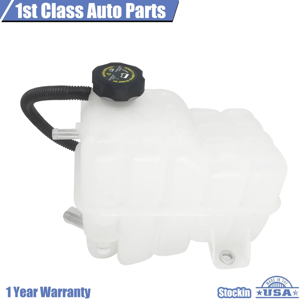 Coolant Overflow Tank with Cap for Silverado Sierra (2003–2007)