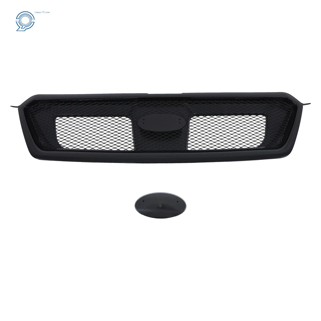 Gloss Black Front Upper Grille for Subaru Impreza Crosstrek (2012-2017)