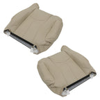 Front Leather Seat Cover for Chevy Tahoe GMC Yukon (2003â2006) Light Tan