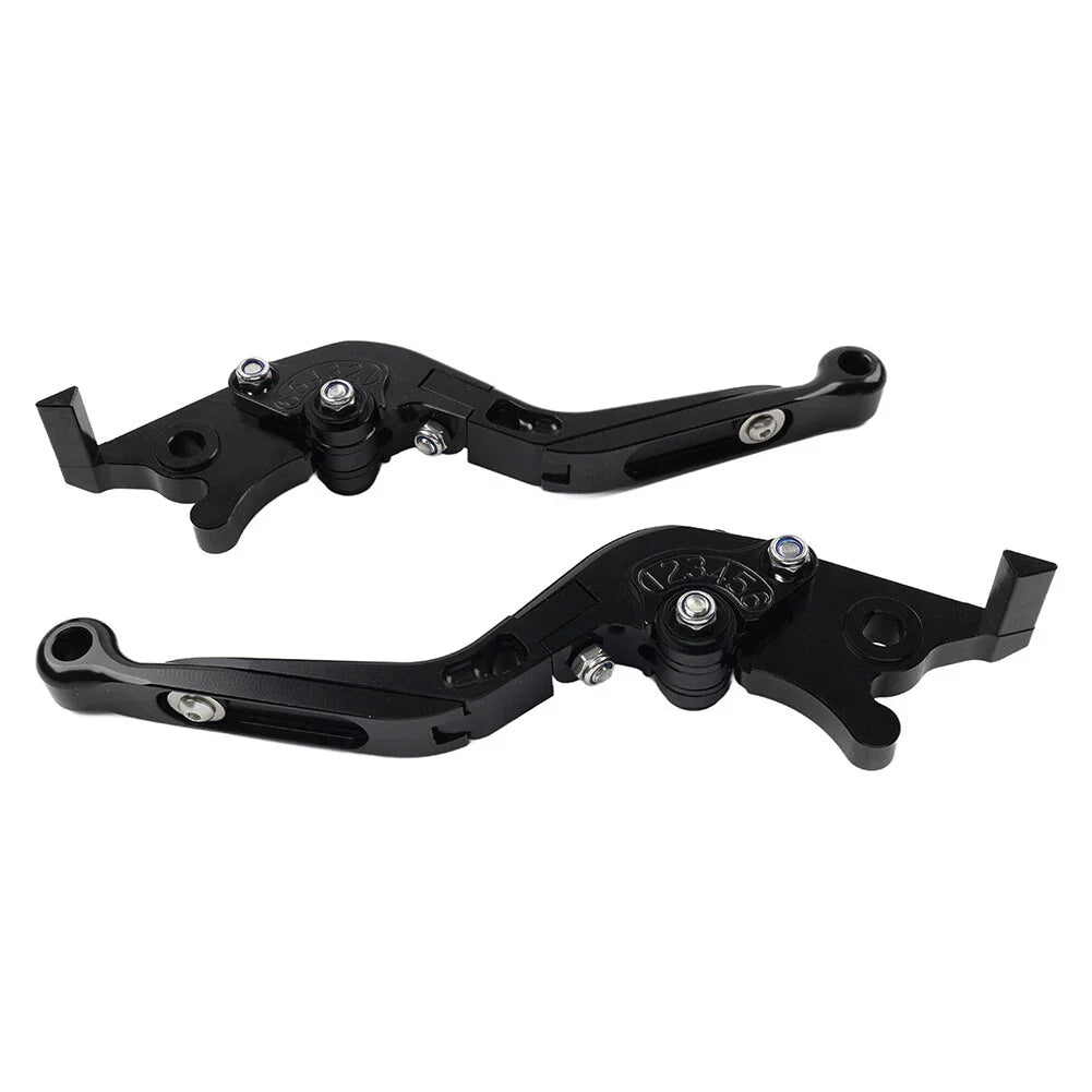 Black Extendable Brake Clutch Levers for BMW F800GS/Adventure, F800R (08-18)