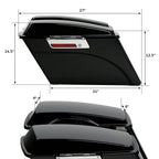 Saddle Bags + Conversion Brackets for Harley Softail (Fitment Specific)