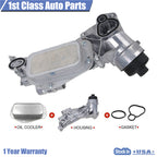 Engine Oil Cooler Filter Housing for Chevrolet Cruze Pontiac G3 (2010–2015)