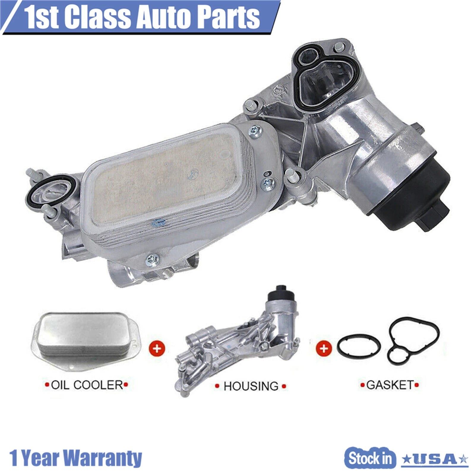 Engine Oil Cooler Filter Housing for Chevrolet Cruze Pontiac G3 (2010–2015)
