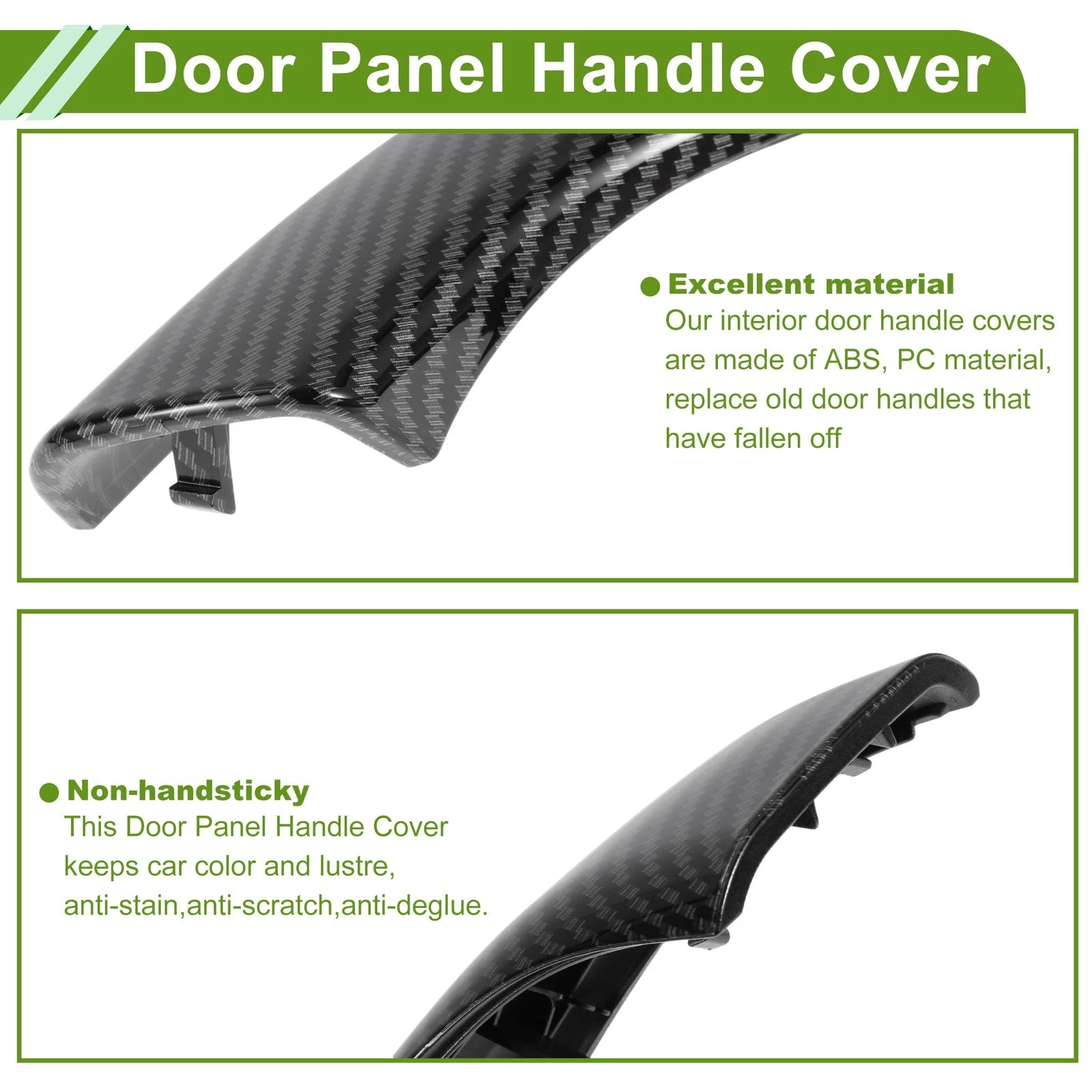 Door Panel Handle Pull Trim Cover for BMW X1 (2016–2019) No. 51417417514