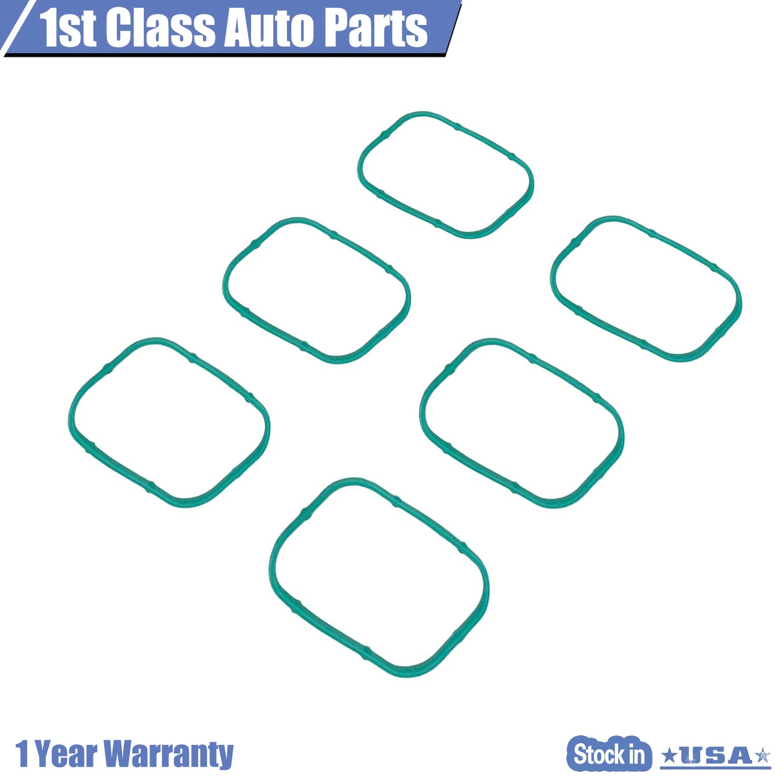 Set of 12 Intake Manifold Gaskets for Chrysler Jeep Dodge Ram 3.6L V6 (2011–2020)