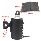 Cup Holder for Harley Motorcycle (Universal) - Yellow Brown
