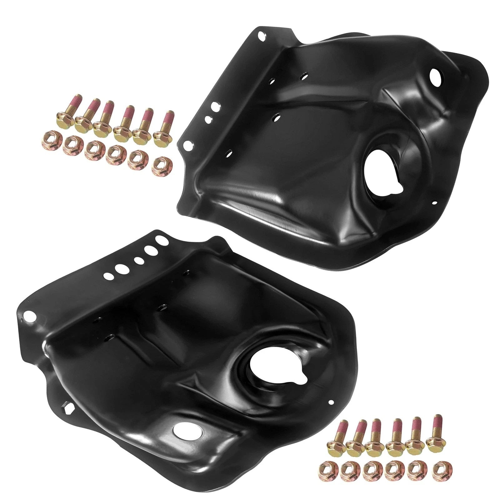 Pair Upper Shock Mount Bracket Kit for Ford Bronco F100 (1980–1996) 924-405 924-406
