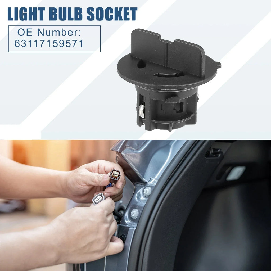 Front Turn Signal Light Socket Pair for BMW 325i 325xi 330i