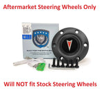 Horn Button 6 Hole Steering Wheel Black for Pontiac Emblem (2004–2009)