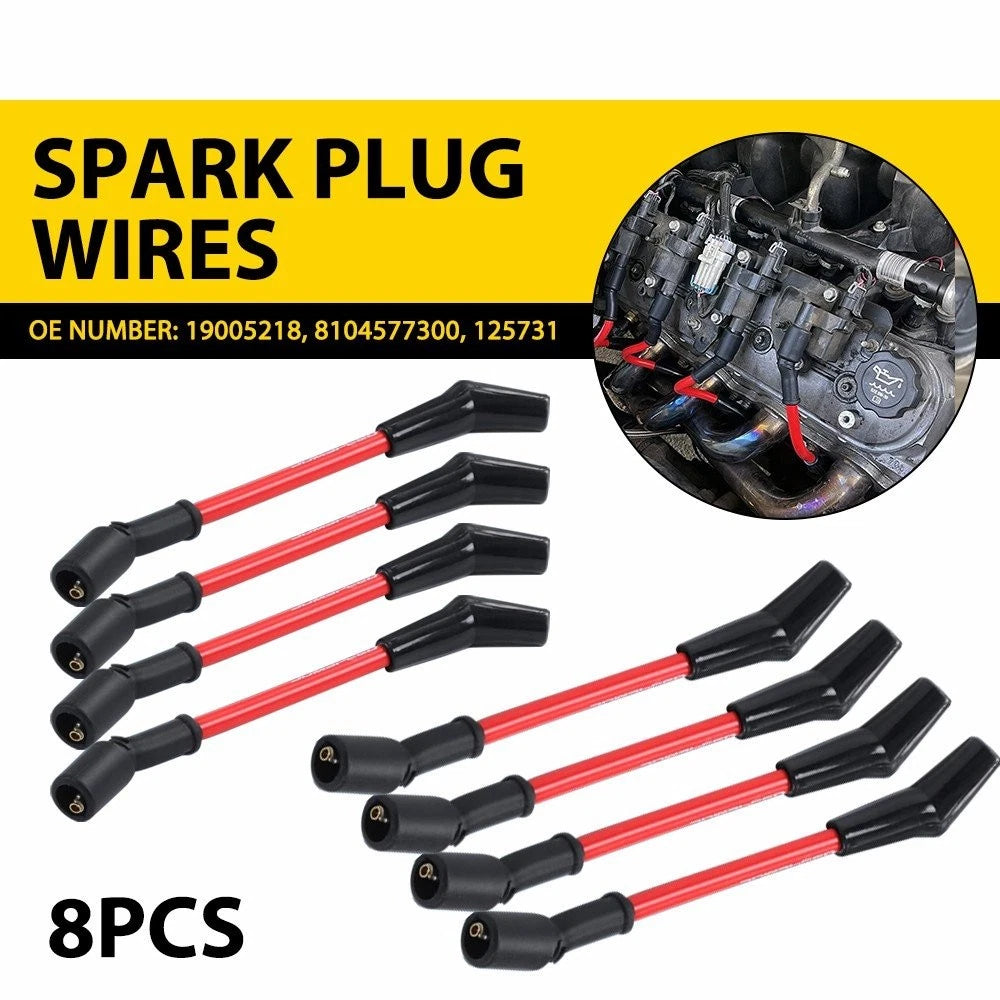 38cm Spark Plug Ignition Wires for Chevrolet Avalanche 5.3L (2002–2007)